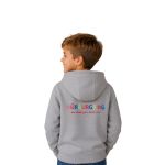 Nürburgring Kids Hooded Sweatjacket Happy grey