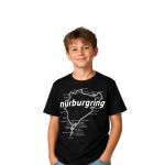 Nürburgring Kinder T-Shirt Racetrack schwarz