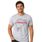 Nürburgring T-Shirt Racetrack gris melange