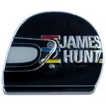 James Hunt casco distintivo 1976
