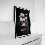 James Hunt - McLaren M23 - Citazione - GP del Giappone - 1976 - Poster limitato