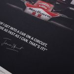 James Hunt - McLaren M23 - Citation - GP du Japon - 1976 - Affiche limitée