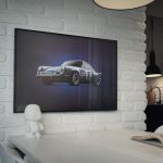 Poster Porsche 911 RSR - Martini - Targa Florio - 1973 - Colors of Speed