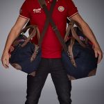 Gulf Michael Delaney Bolsa de viaje mediana azul marino