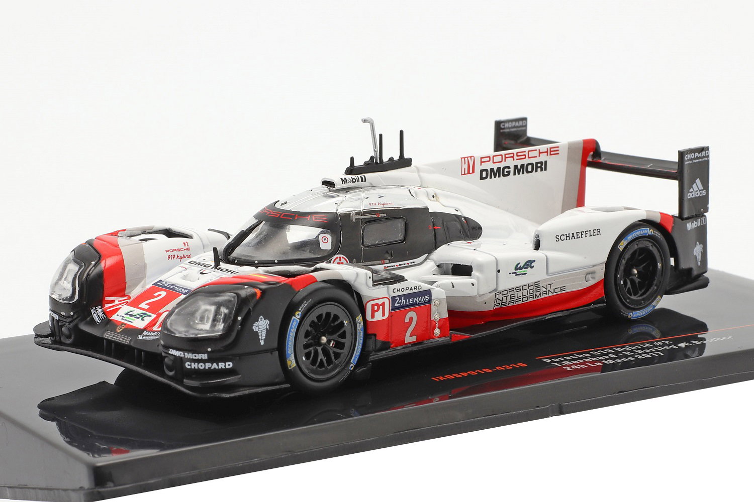 Porsche 919 Hybrid #2 Sieger 24h LeMans 2017 Bernhard Hartley Bamber 1:43