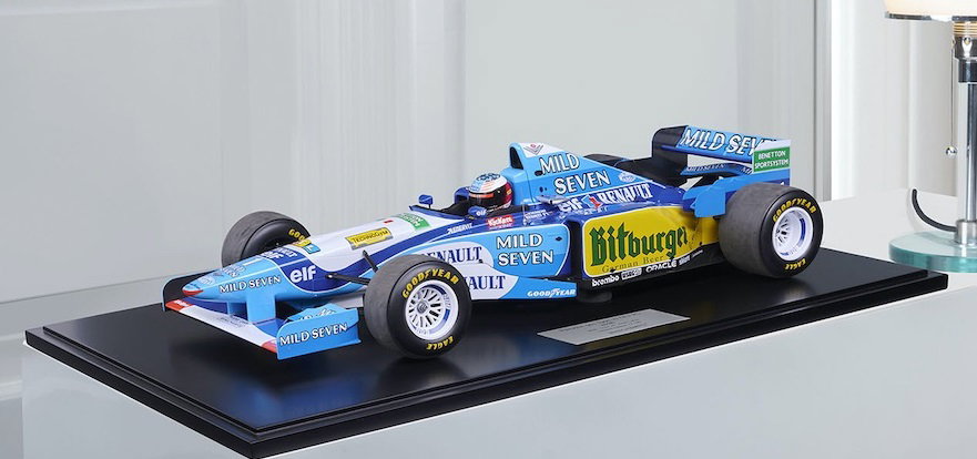Michael Schumacher Renault B195 F1&trade; Weltmeister 1995 1:8