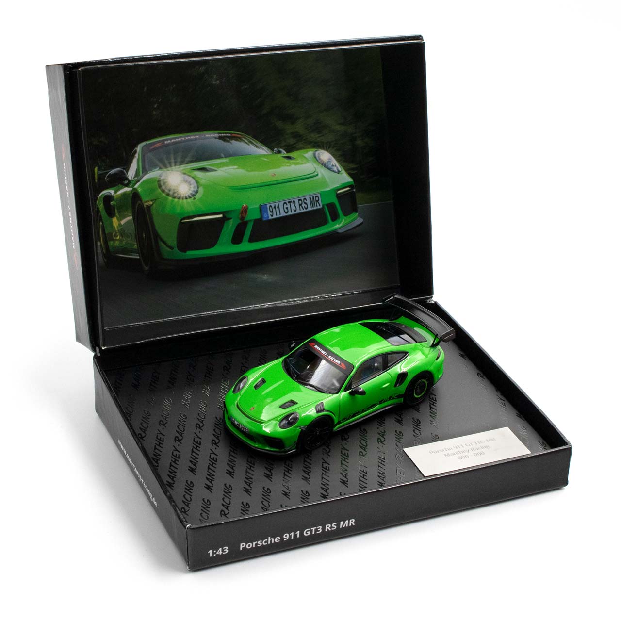 Manthey-Racing Porsche 911 GT3 RS MR 1:43 gr&uuml;n Collector Edition