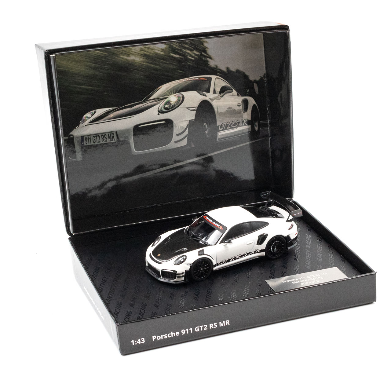 Manthey-Racing Porsche 911 GT2 RS MR 1:43 wei&szlig; Collector Edition