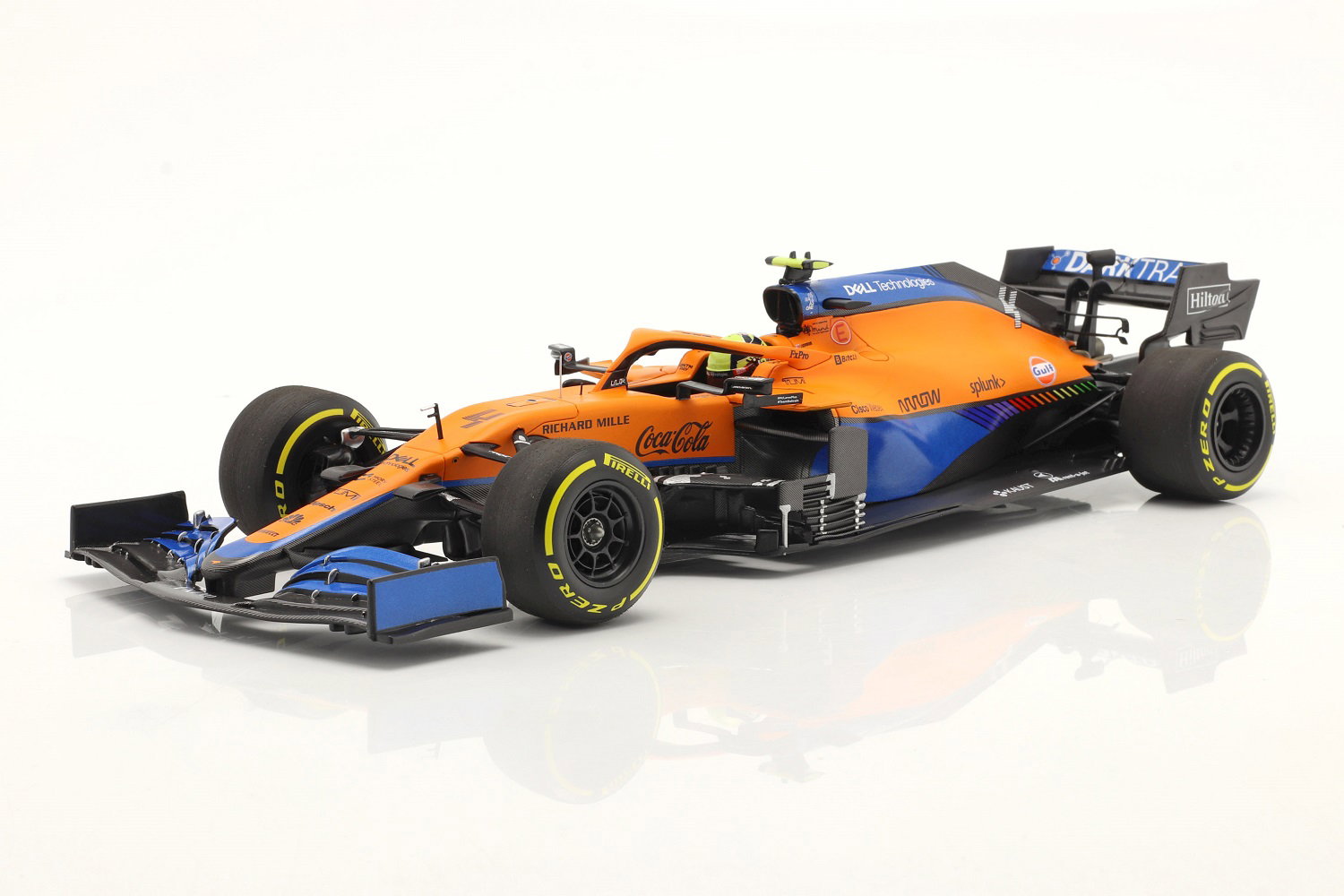 Lando Norris McLaren F1 Team MCL35M Formel 1 Bahrain GP 2021 1:18