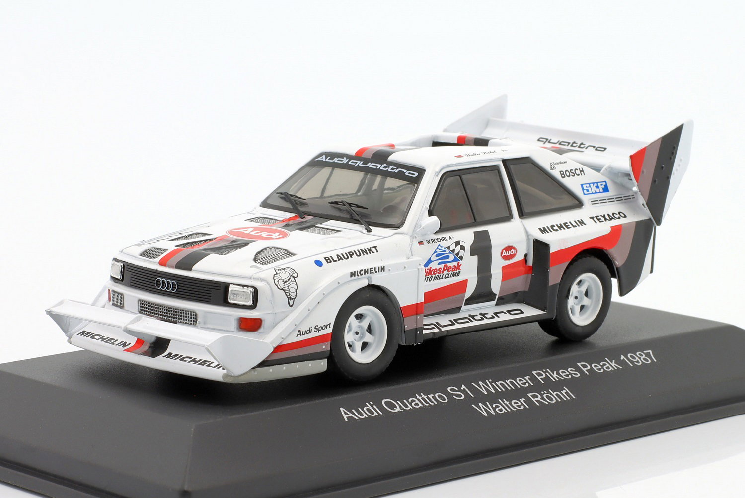Audi Sport Quattro S1 E2 #1 Sieger Pikes Peak 1987 Walter R&ouml;hrl 1:43