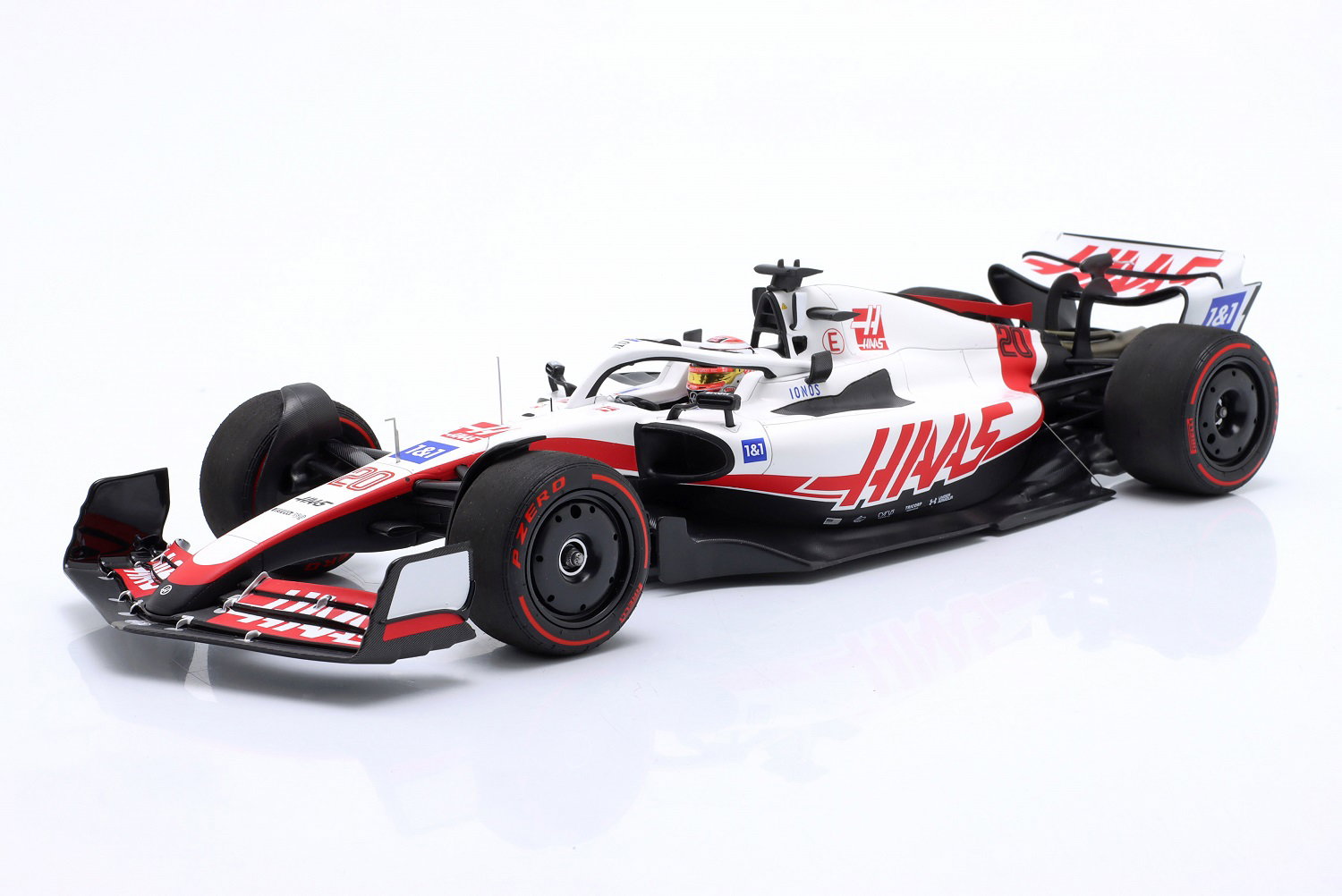 Kevin Magnussen Haas F1 Team VF-22 Formel 1 Bahrain GP 2022 Limitierte Edition 1:18
