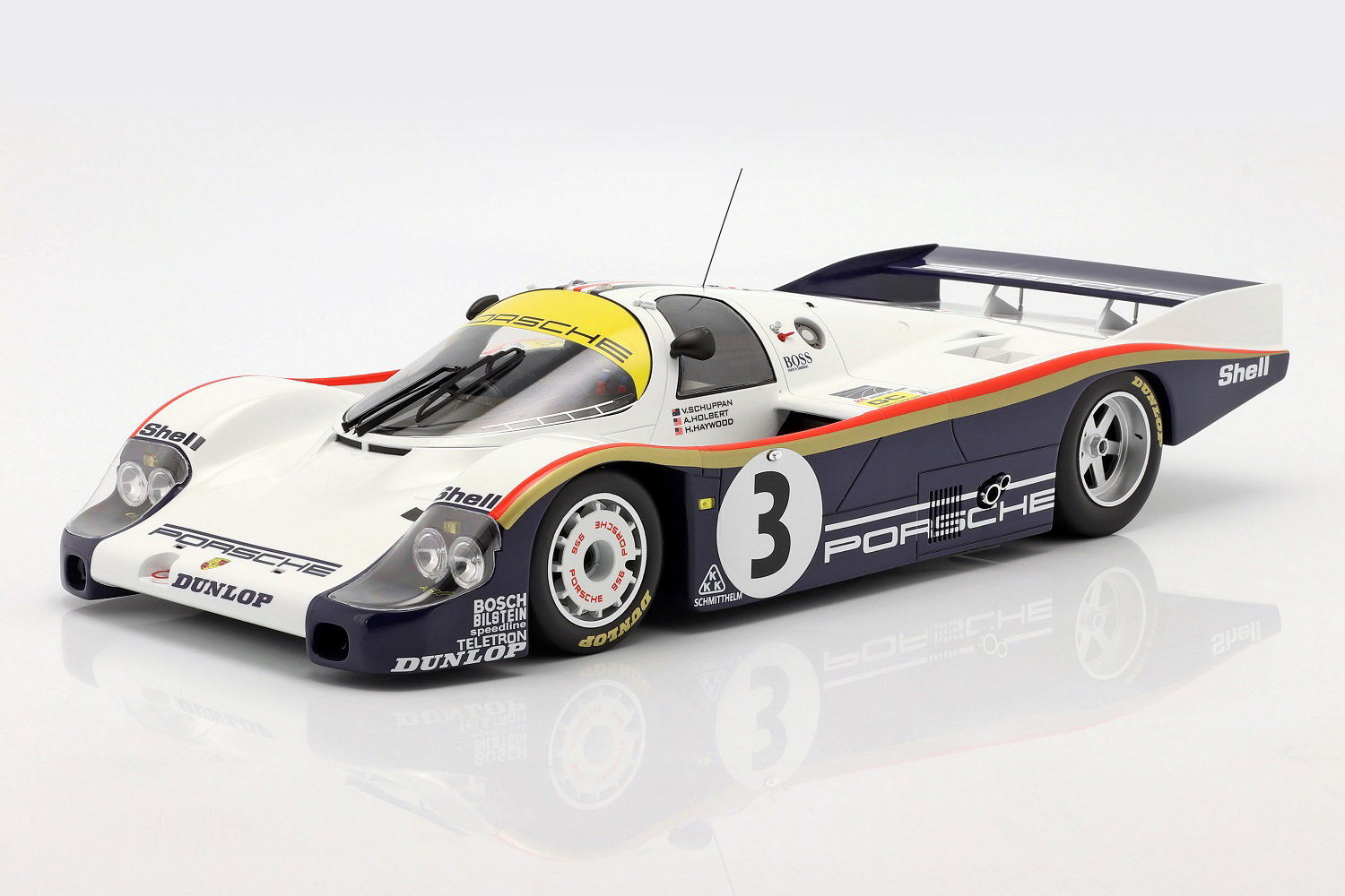 Porsche 956 LH #3 Sieger 24h LeMans 1983 Schuppan Haywood Holbert 1:12