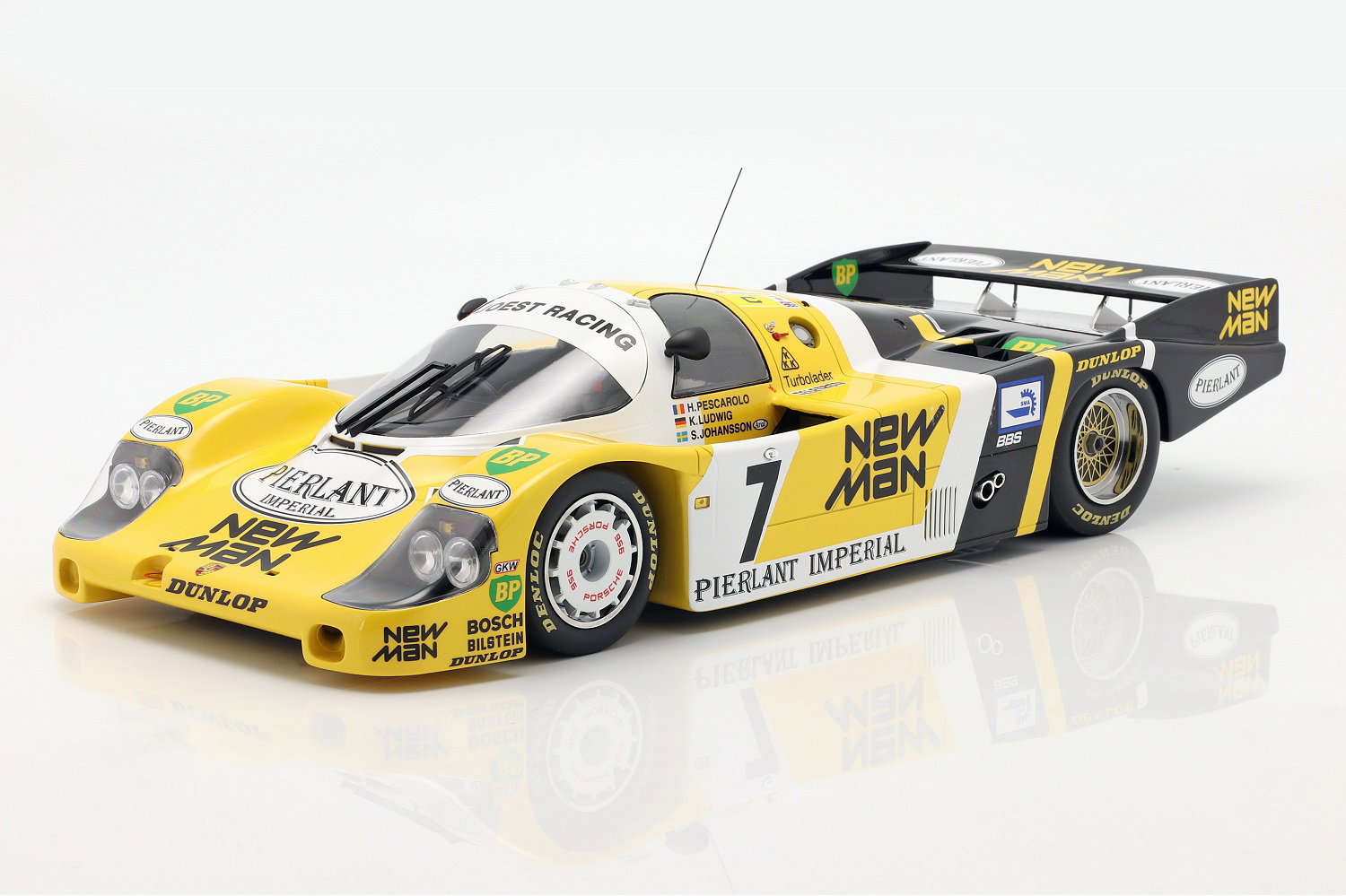 Porsche 956B #7 Sieger 24h LeMans 1984 Pescarolo Ludwig 1:12