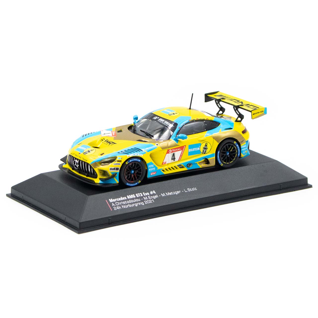 Mercedes AMG GT3 Evo #4 HRT 24h Rennen N&uuml;rburgring 2021 1:43