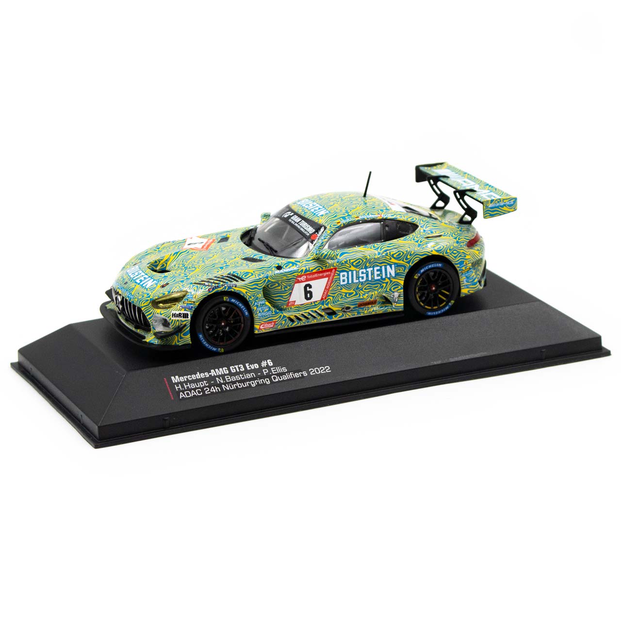 Mercedes AMG GT3 Evo #6 HRT 24h Rennen N&uuml;rburgring Qualifikation 2022 1:43