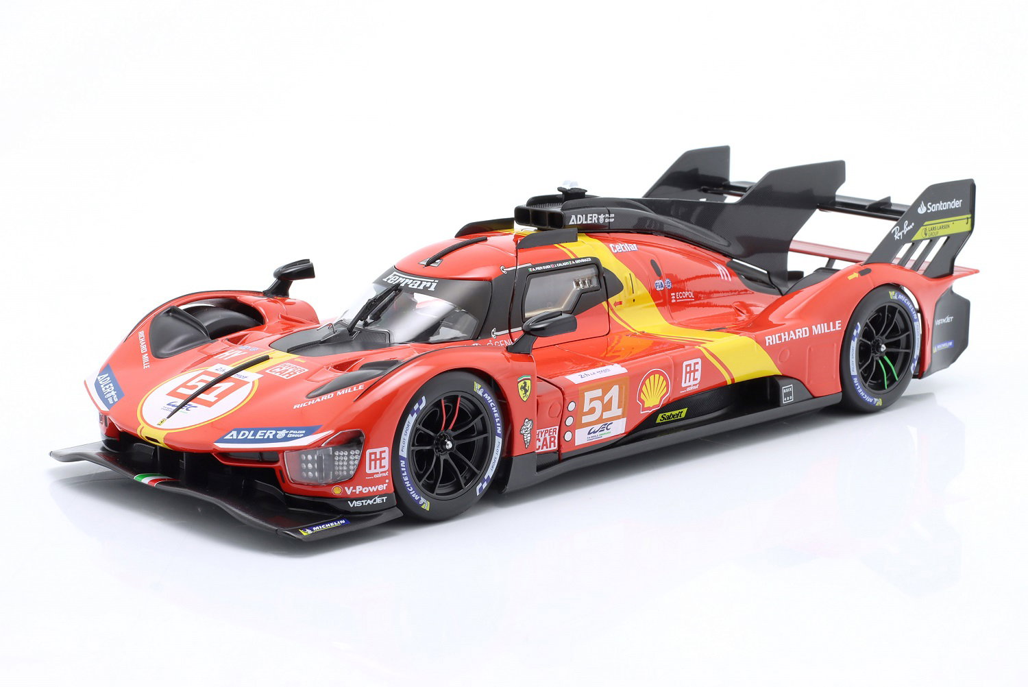 Ferrari 499P #51 Sieger 24h LeMans 2023 Pier Guidi Calado Giovinazzi 1/18