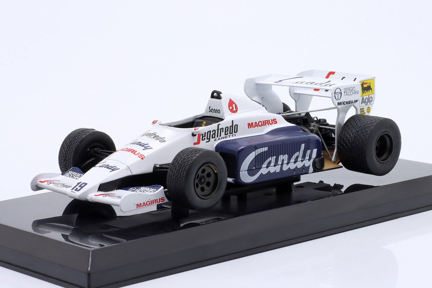 Ayrton Senna Toleman TG184 #19 Formel 1 1984 1:24