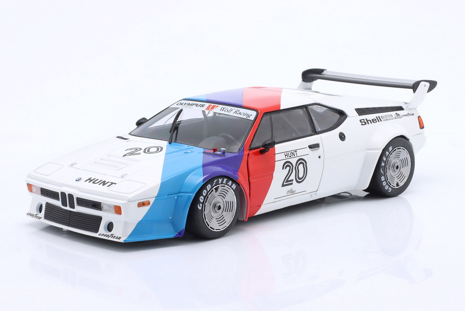 BMW M1 Procar #20 BMW M1 ProCar Serie Donington Park 1979 James Hunt 1:18