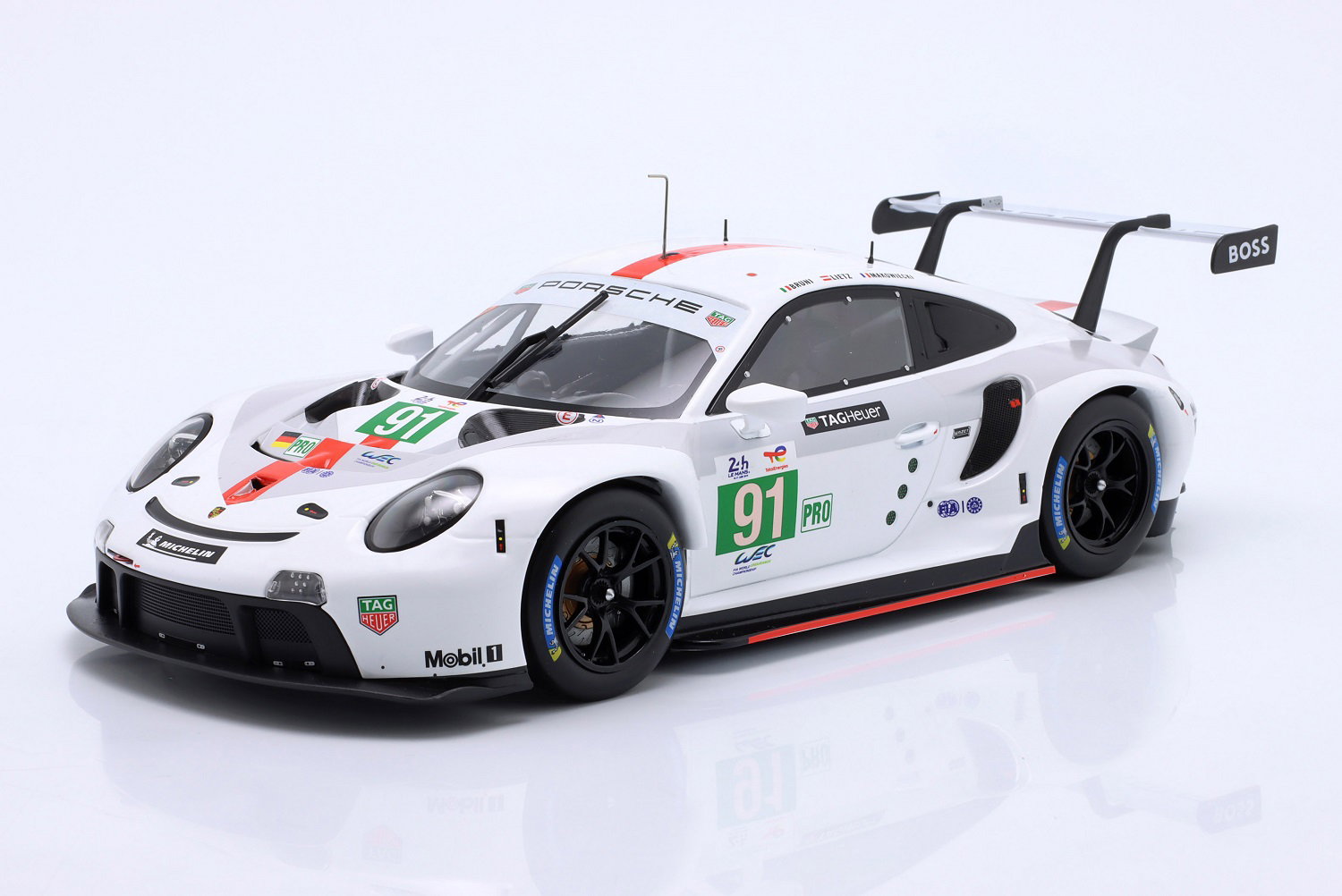 Porsche 911 RSR #91 Sieger LMGTE Pro 24h LeMans 2022 Porsche GT Team 1:18
