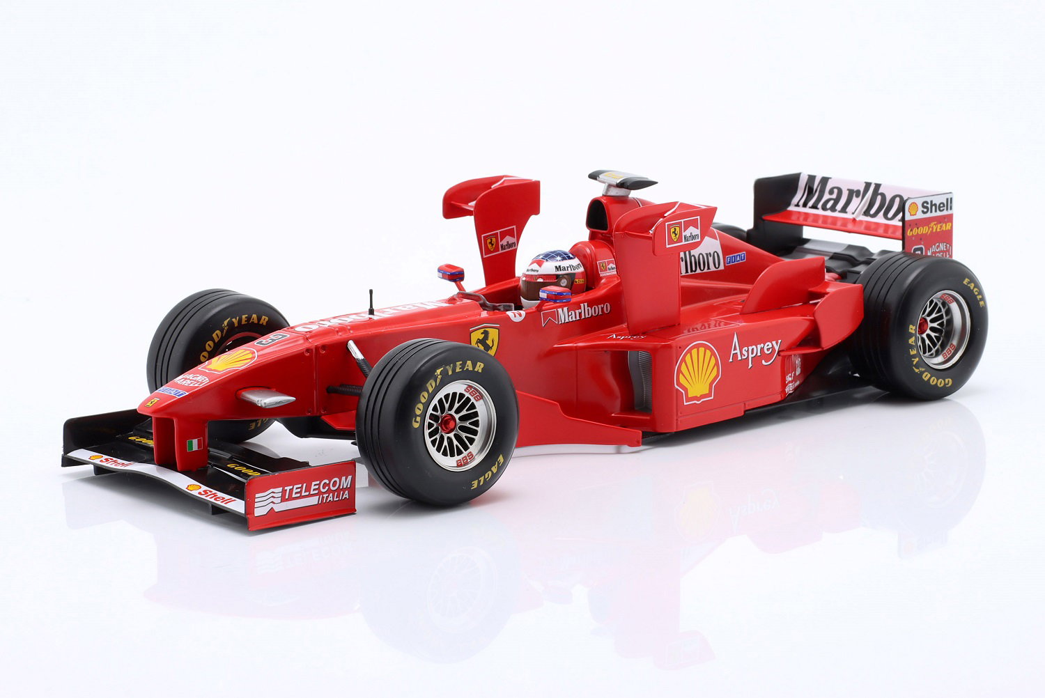 Michael Schumacher Ferrari F300 Tower Wings F1 Imola GP 1998 1:18