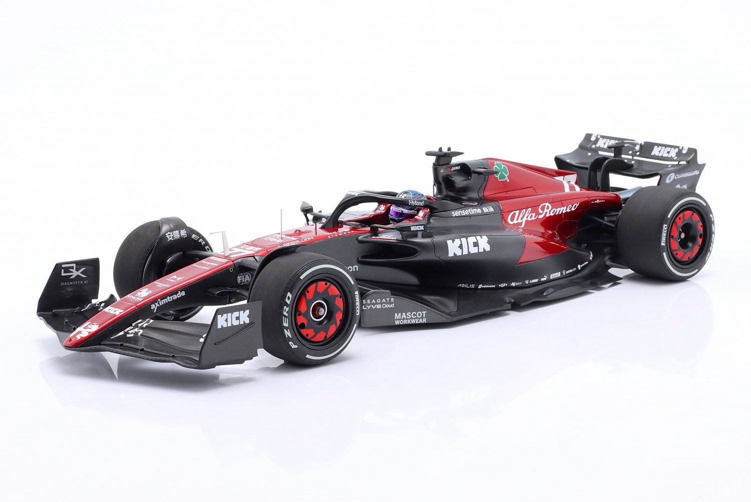 Valtteri Bottas Alfa Romeo F1 Team Stake C43 Formel 1 2023 Limitierte Edition 1:18
