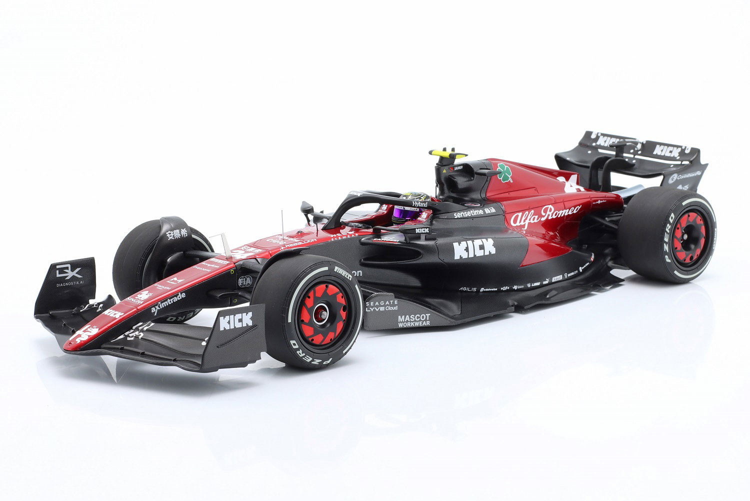 Zhou Guanyu Alfa Romeo F1 Team Stake C43 Formel 1 2023 Limitierte Edition 1:18