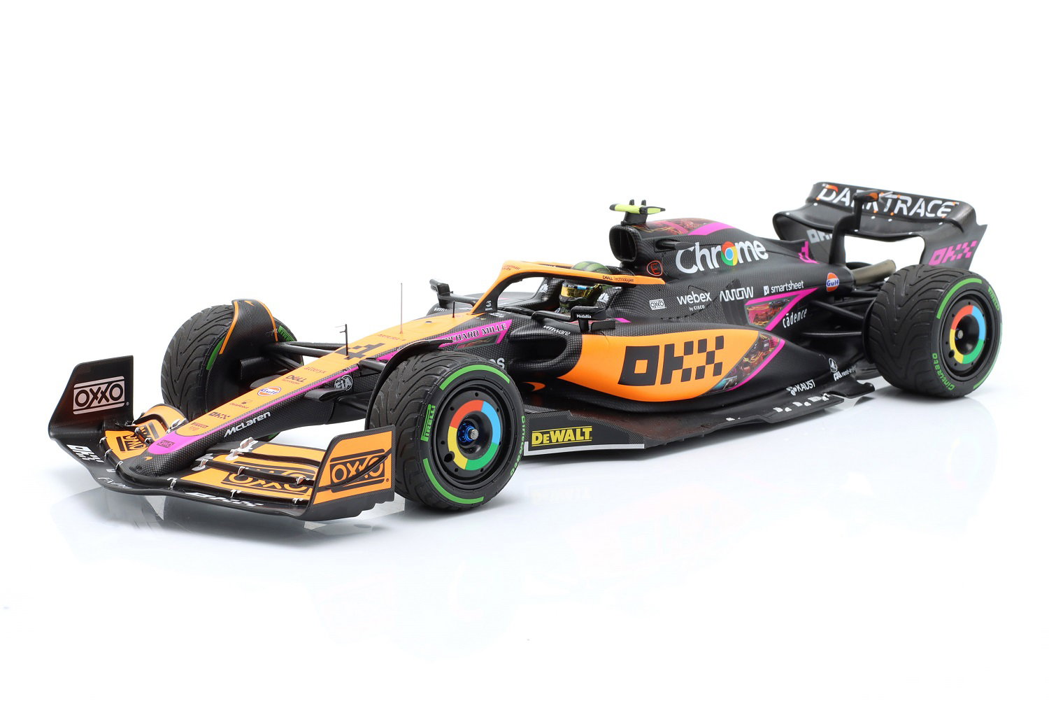 Lando Norris McLaren F1 Team MCL36 Formel 1 Singapur GP 2022 Limitierte Edition 1:18