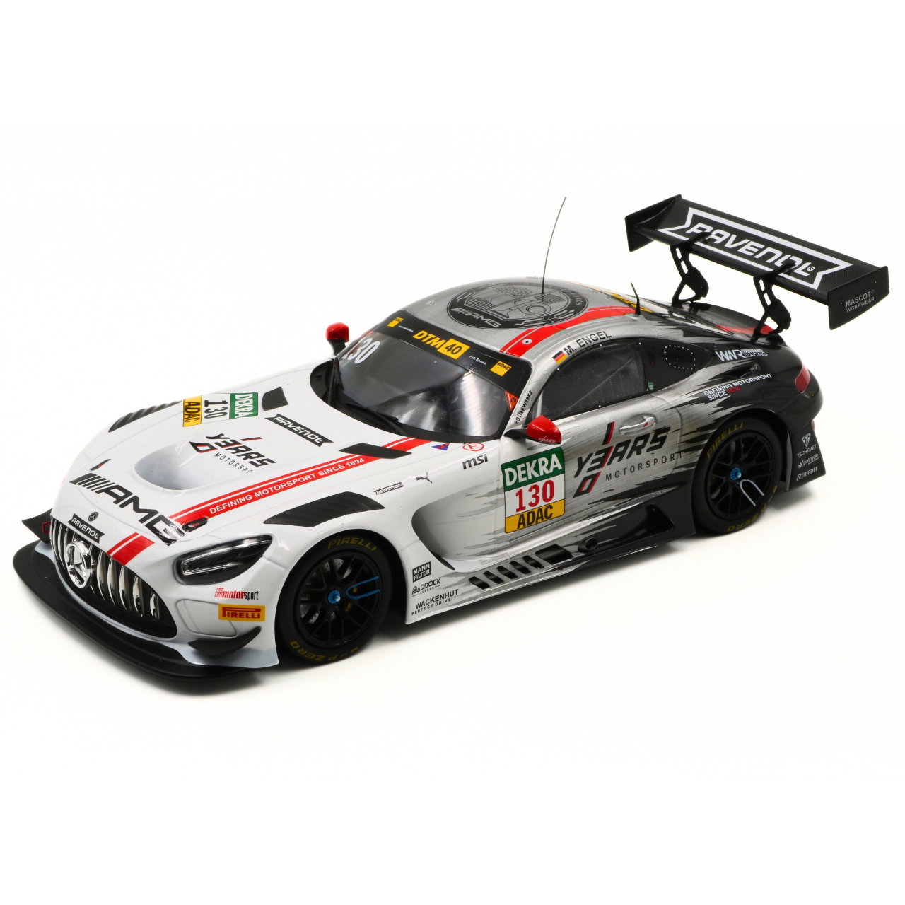 Mercedes AMG GT3 Evo Maro Engel #130 Winward Racing DTM 2024 1:18