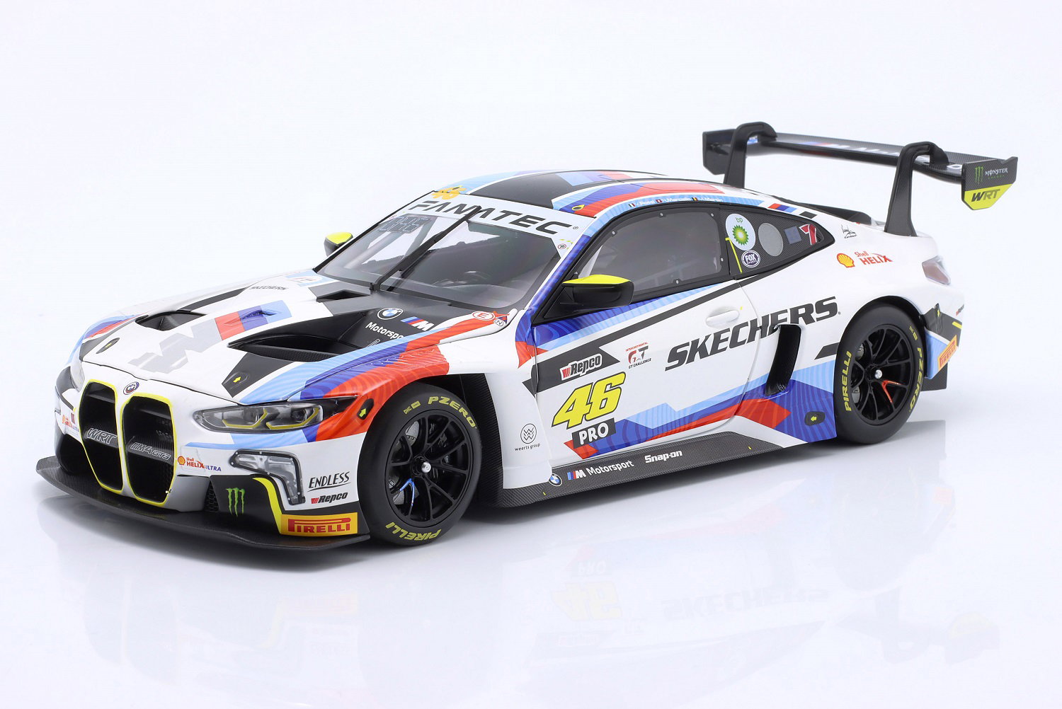 BMW M4 GT3 Team WRT #46 12h Bathurst 2024 Rossi Martin Marciello 1:18