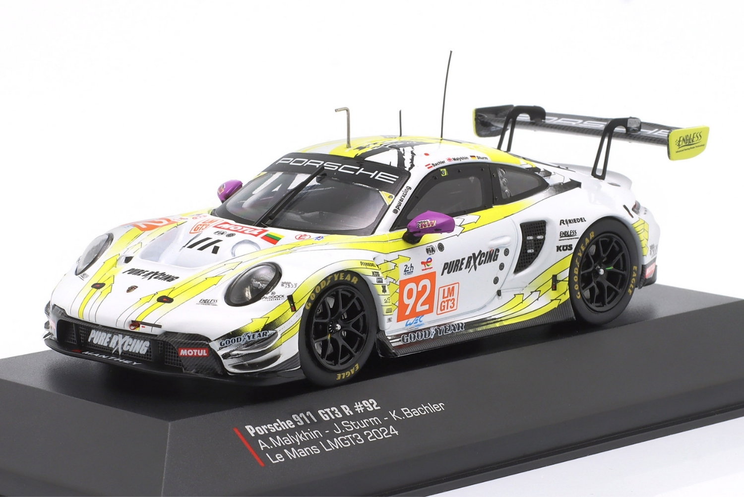 Manthey Porsche 911 GT3 R - 2024 24h Le Mans #92 1:43