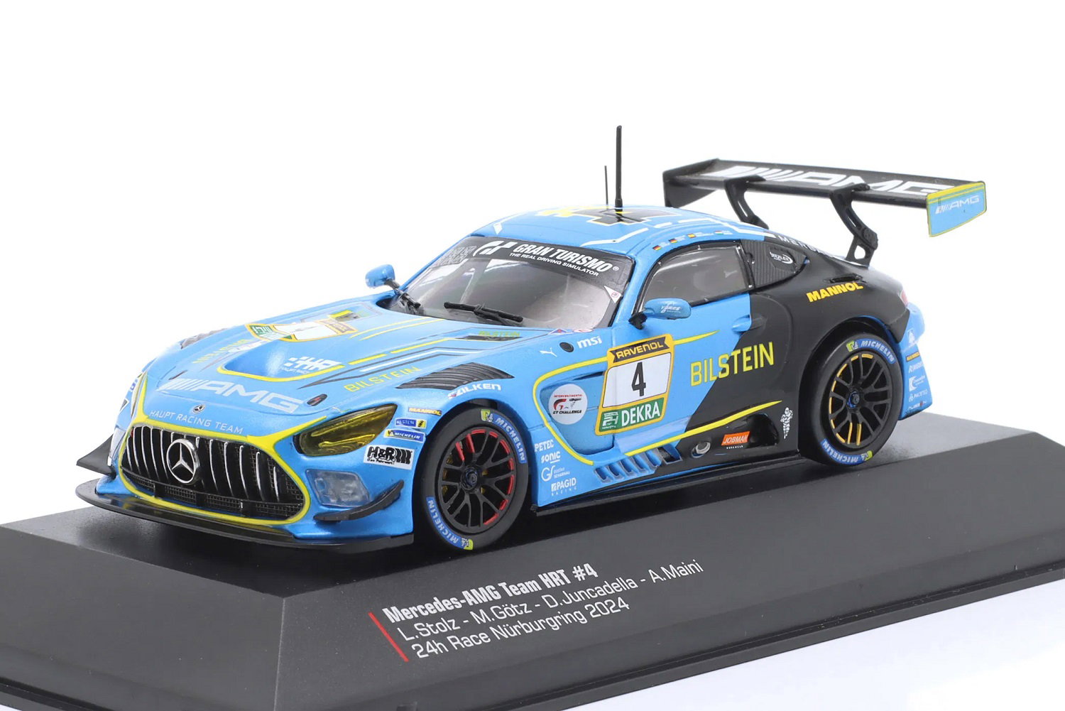 Mercedes AMG GT3 Evo #4 HRT 24h Rennen N&uuml;rburgring 2024 1:43
