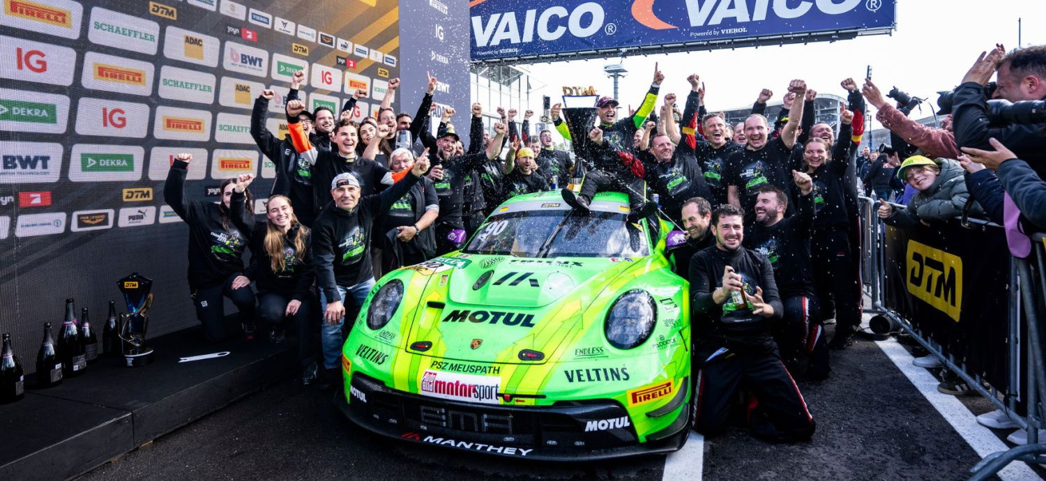 Manthey celebrates three championship victories in the 2025 DTM season