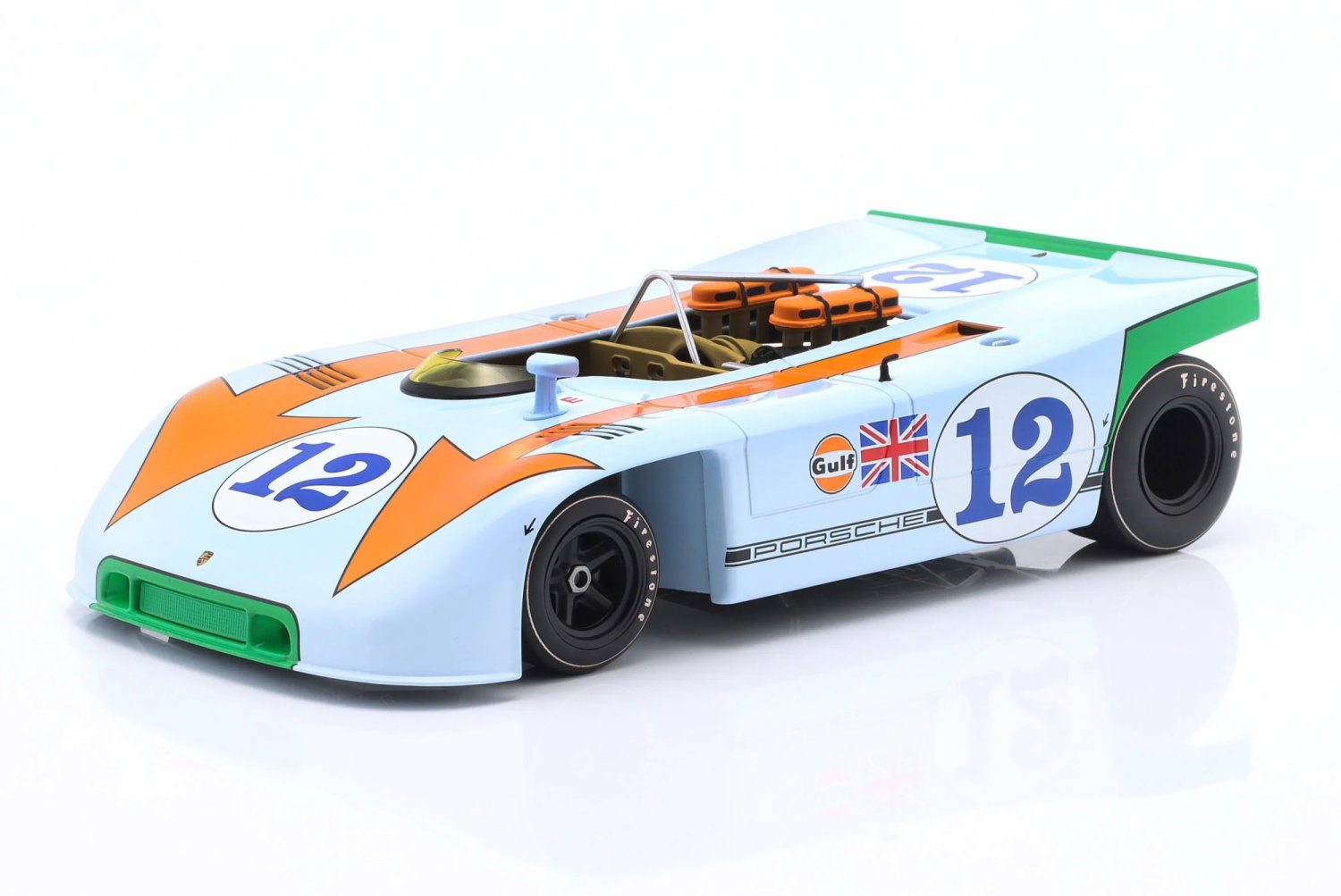 Porsche 908/03 #12 Gulf Sieger Targa Florio 1970 Siffert Redman 1:18
