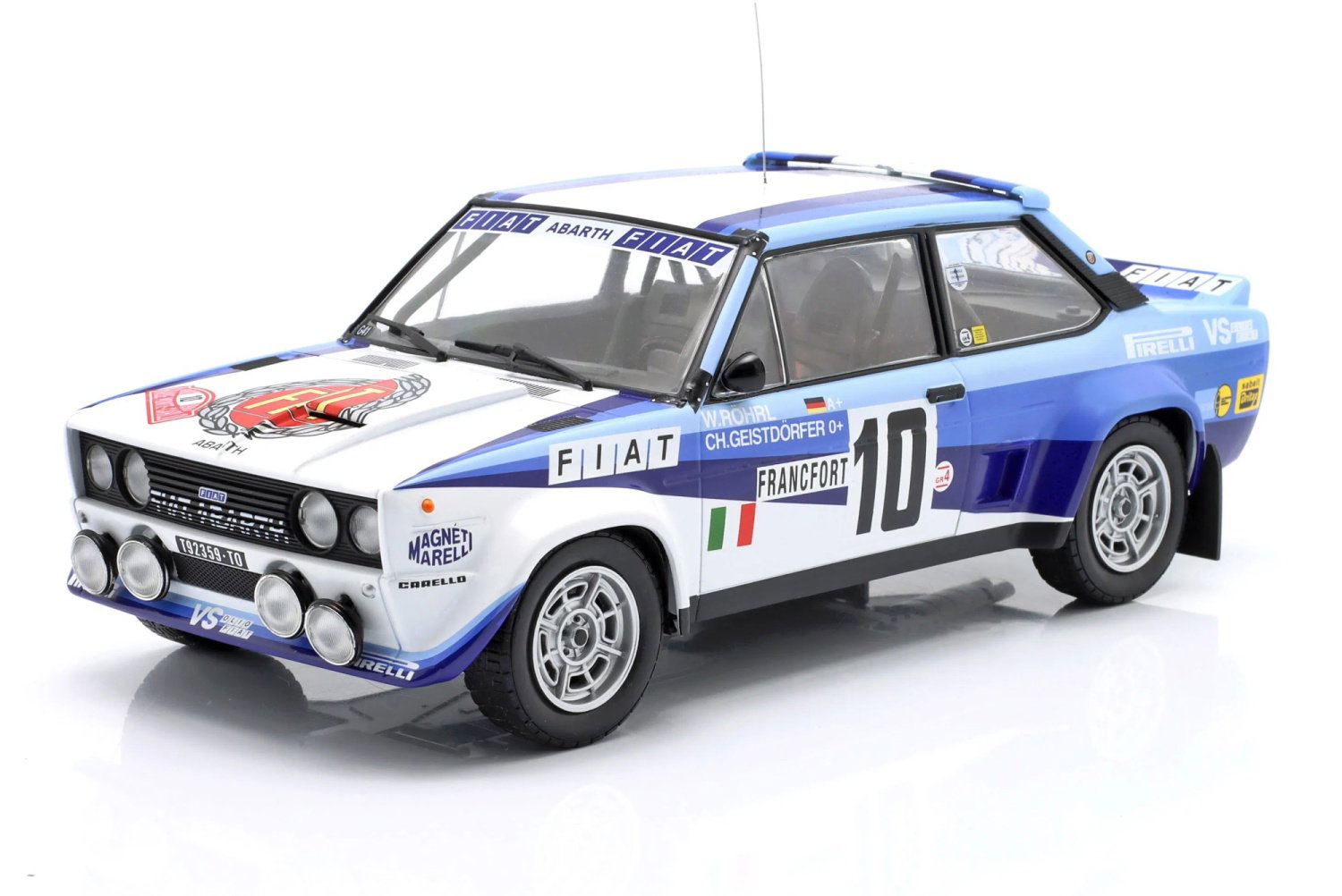 Fiat 131 Abarth #10 Sieger Rallye Monte Carlo 1980 1:18