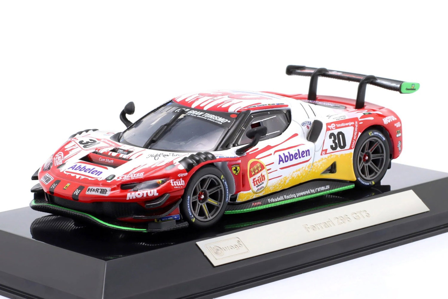 Ferrari 296 GT3 #30 Sieger 24h N&uuml;rburgring 2023 Frikadelli Racing Team 1:43