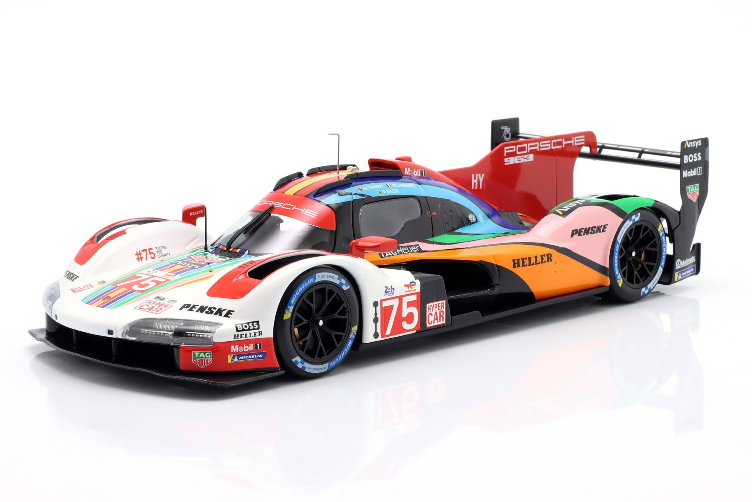 Penske Porsche 963 #75 LMH 24h LeMans 2023 1:18