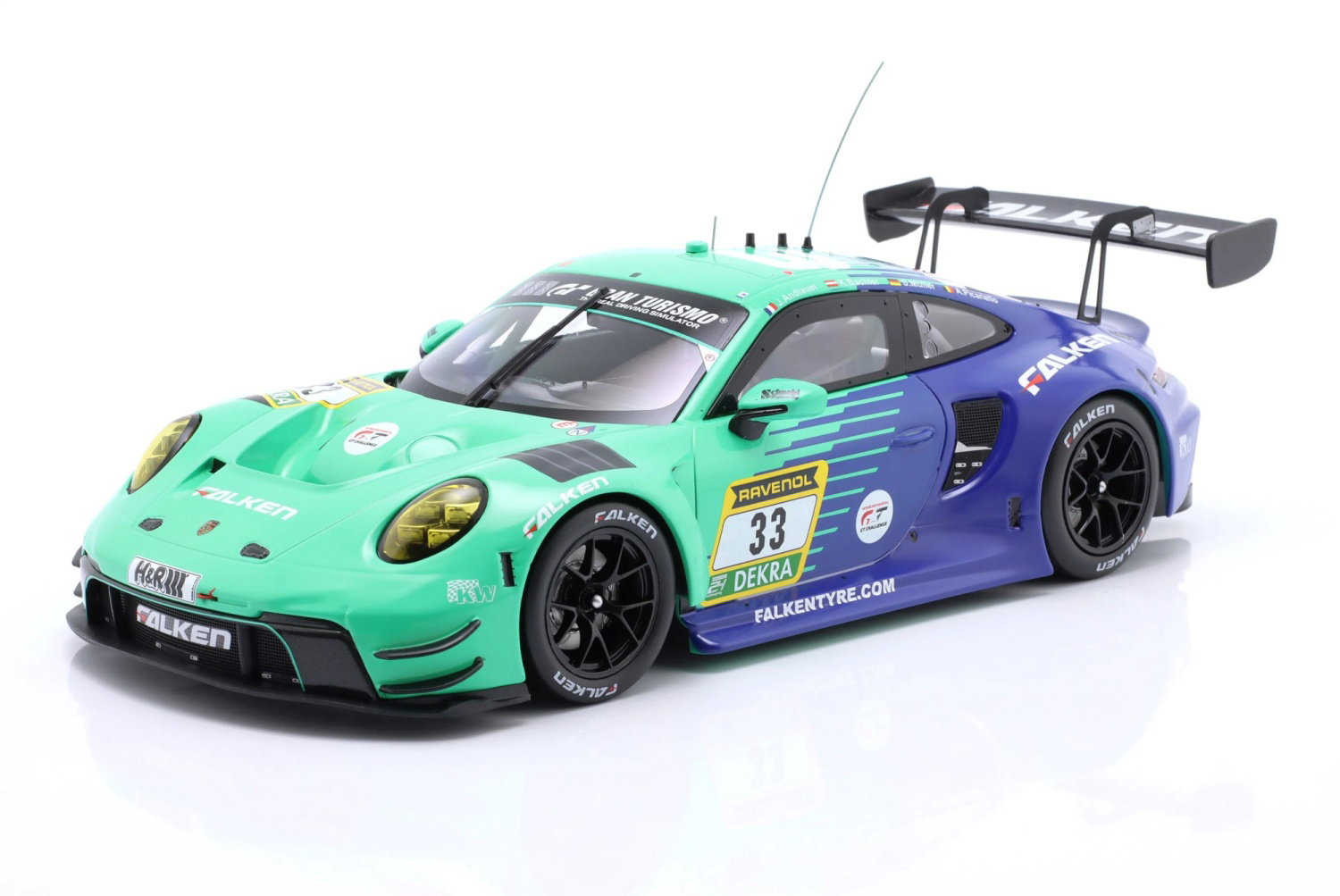 Porsche 911 GT3 R #33 24h N&uuml;rburgring 2024 Falken Motorsports 1:18
