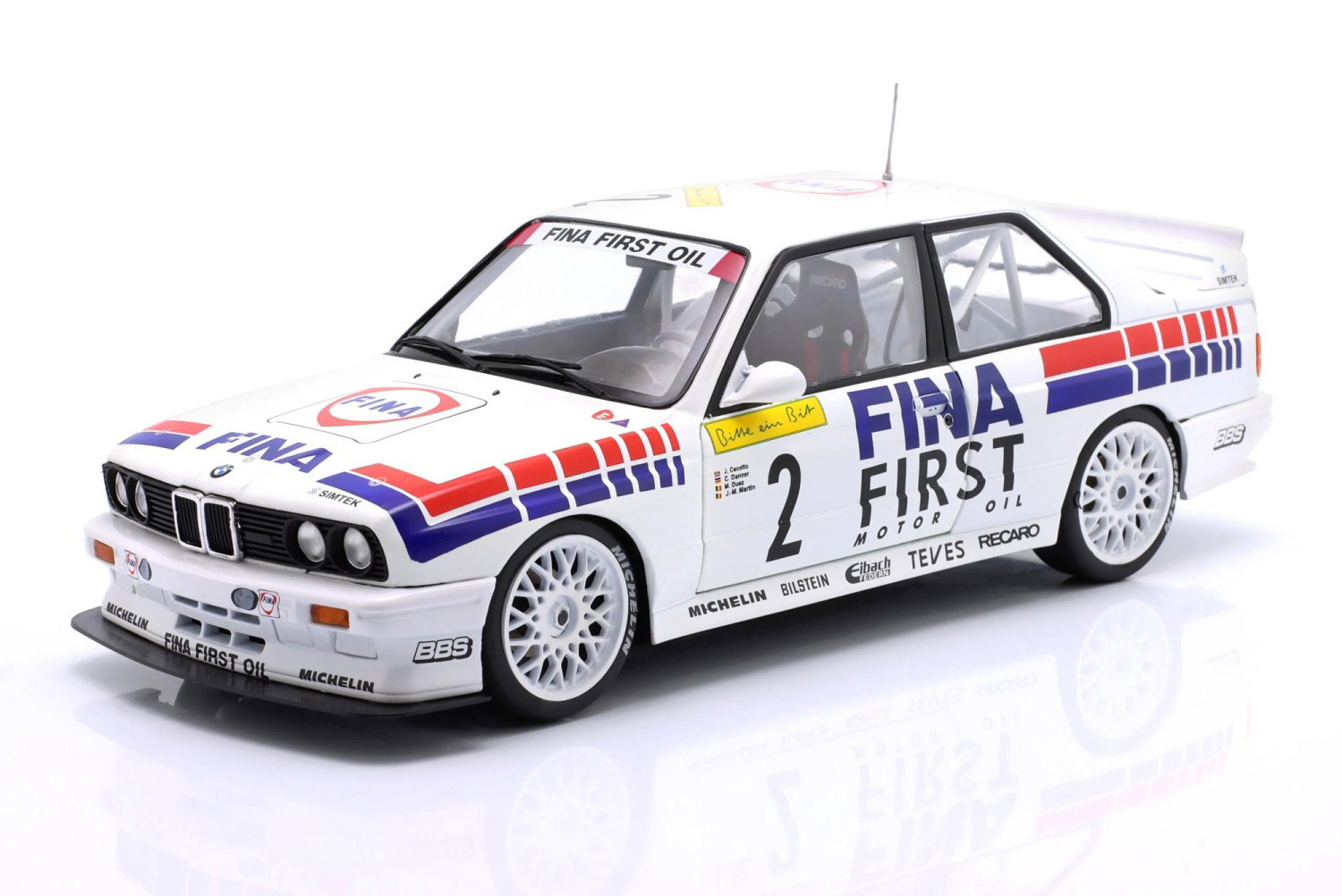 BMW M3 E30 #2 Sieger 24h N&uuml;rburgring 1992 FINA Motorsport 1:18