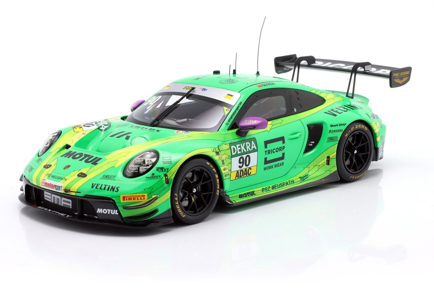 Manthey Grello Porsche 911 GT3 R Ayhancan G&uuml;ven #90 DTM Champion 2025 1:18