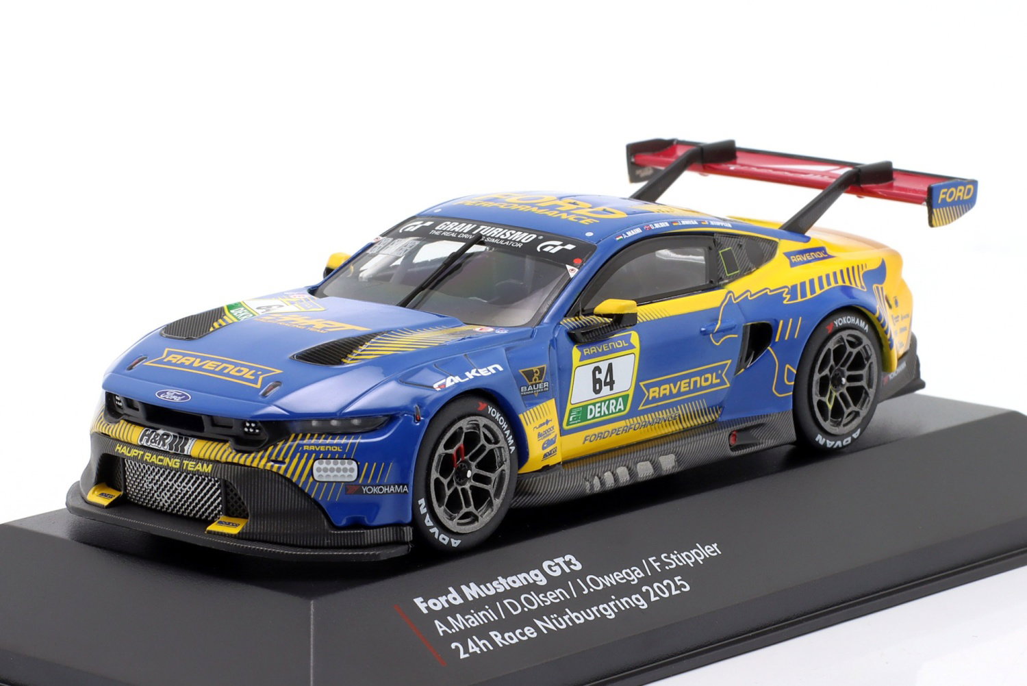 Ford Mustang GT3 HRT #64 24h Rennen N&uuml;rburgring 2025 1:43