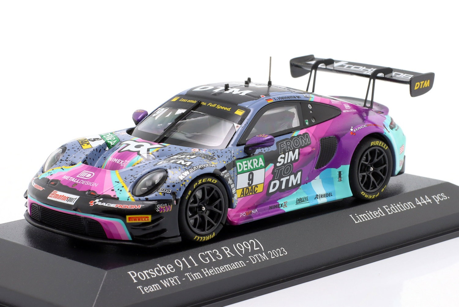 Porsche 911 GT3 R #9 Tim Heinemann Toksport WRT DTM 2023 1:43