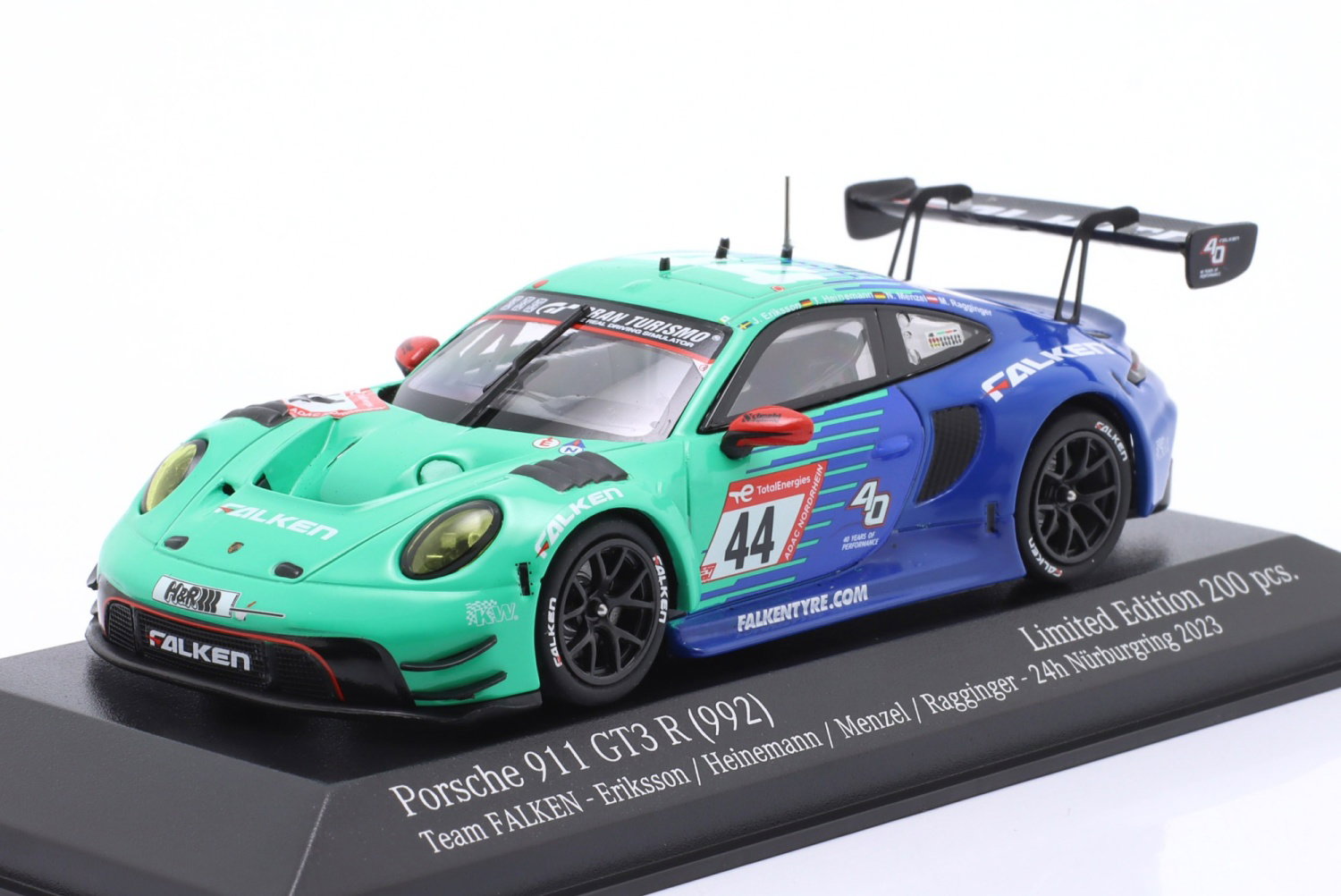 Porsche 911 GT3 R #44 24h N&uuml;rburgring 2023 Falken Motorsports 1:43