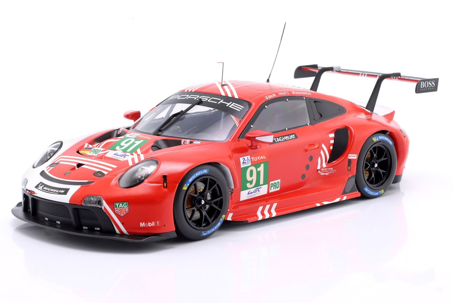 Porsche 911 RSR #91 24h LeMans 2020 Bruni Lietz Makowiecki 1:18