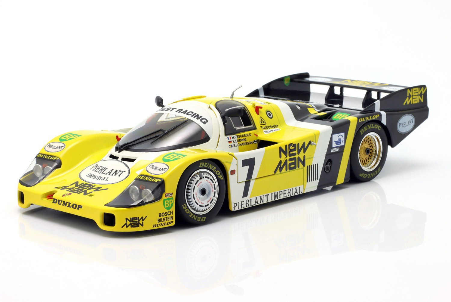 Porsche 956B #7 Sieger 24h LeMans 1984 Pescarolo Ludwig 1:18