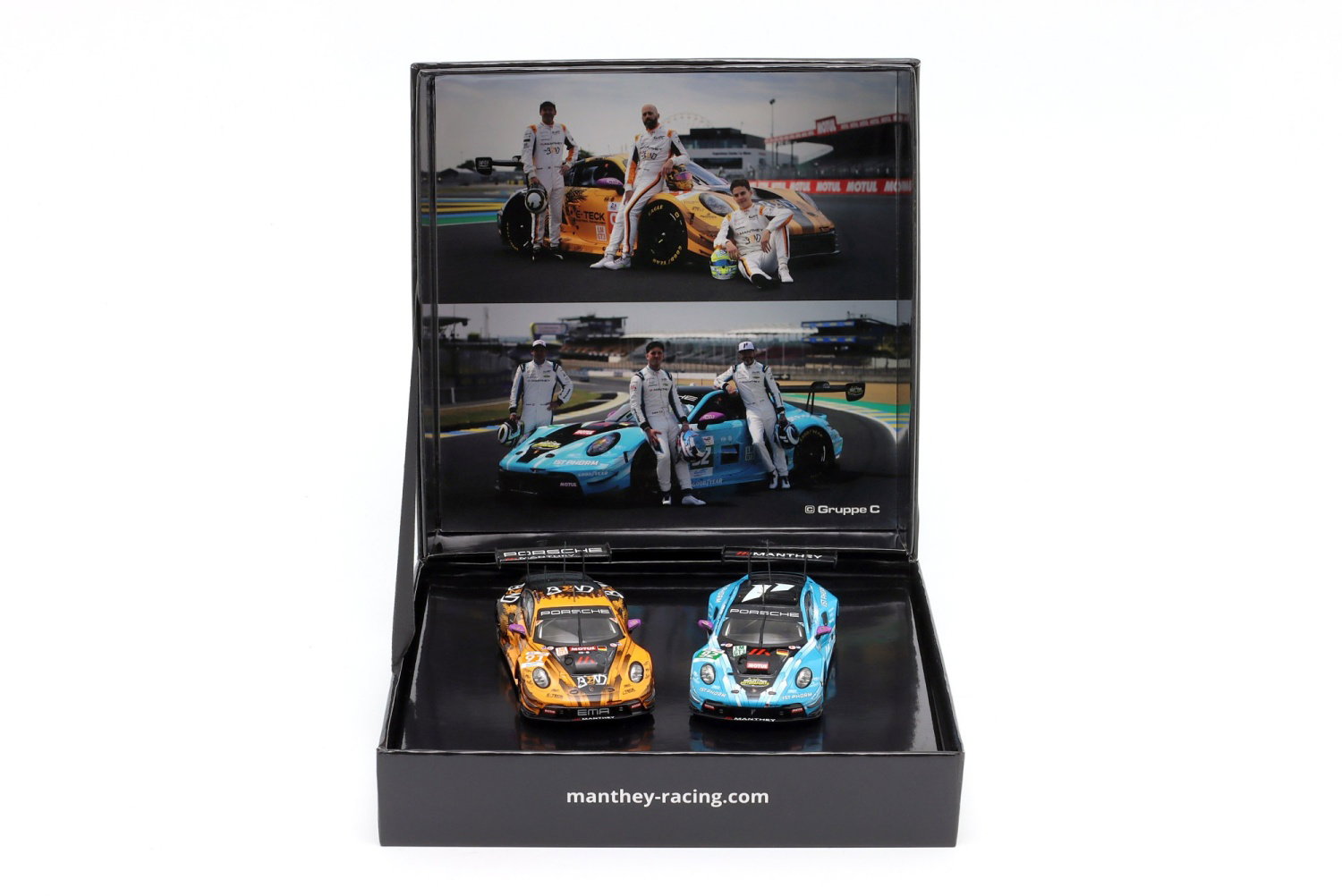 Manthey Porsche 911 GT3 R - Sieger LMGT3 2024 + 2025 24h Le Mans Doppel-Set 1:43