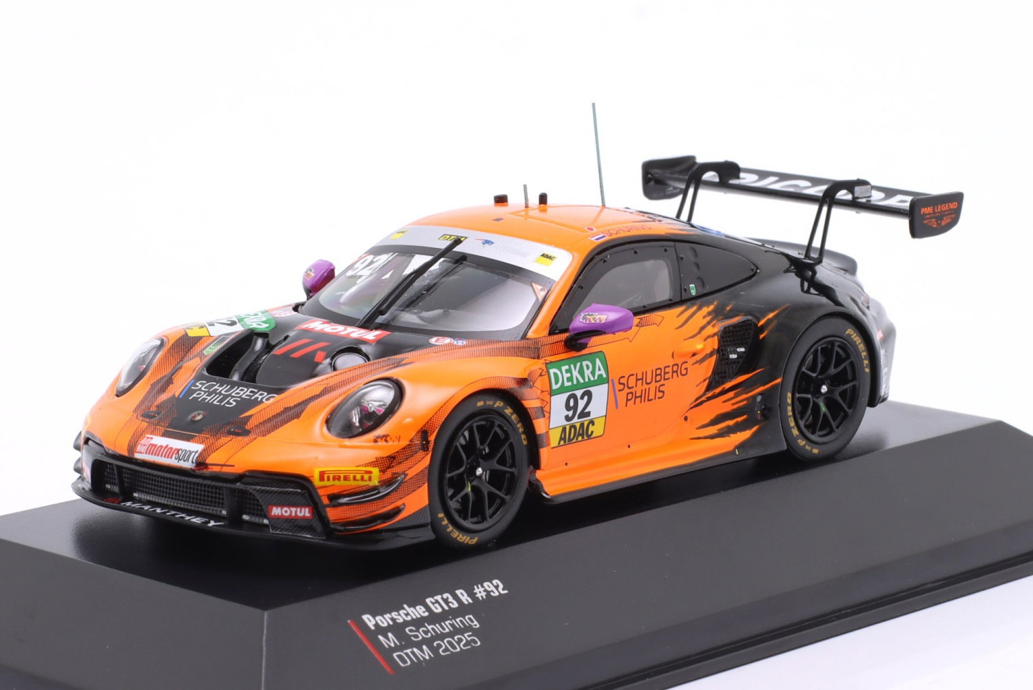 Manthey Porsche 911 GT3 R Morris Schuring #92 DTM 2025 1:43