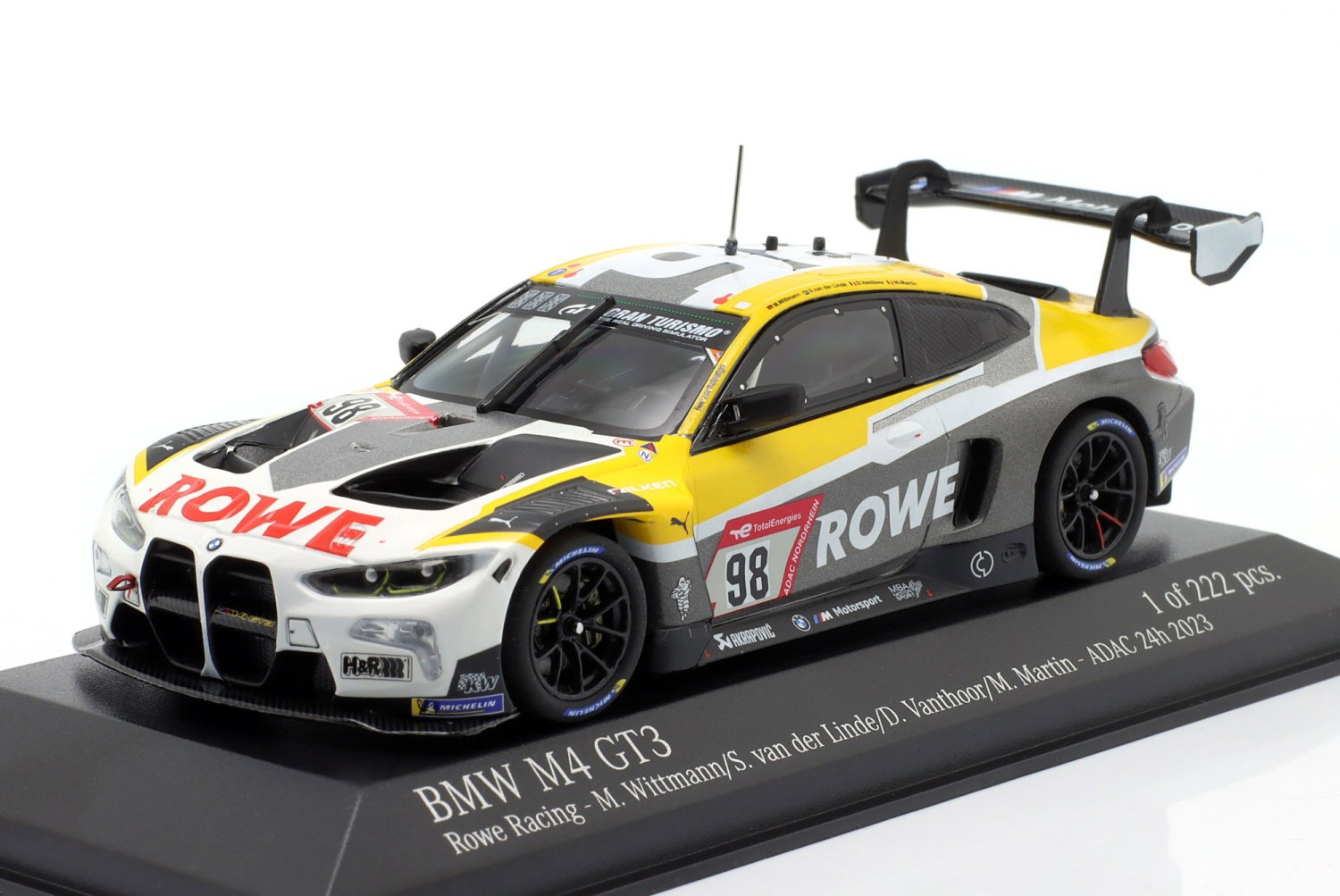 BMW M4 GT3 #98 Rowe Racing 24h Rennen N&uuml;rburgring 2023 1:43